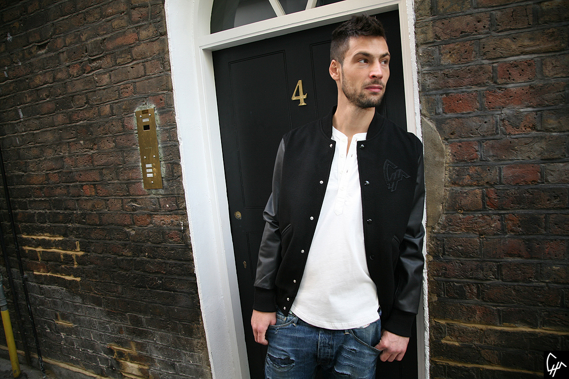 Chateau Roux Baseball Jacket / black